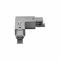 L shape links | zilver | voor 3-fase rails