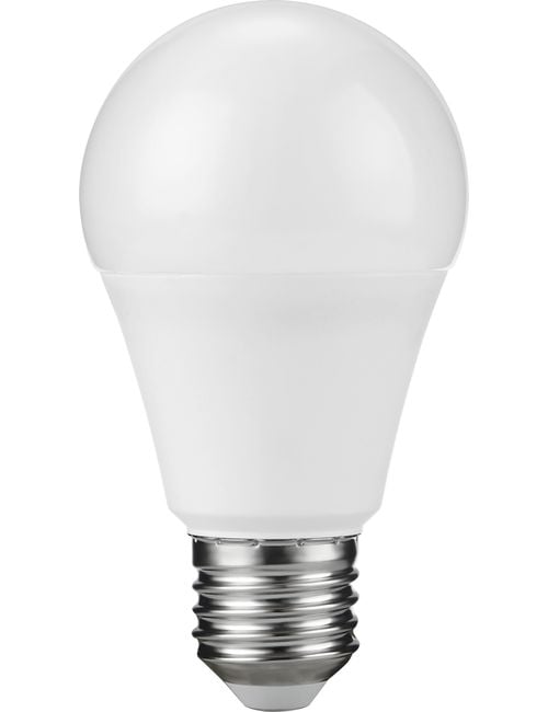LED E27 GLS A60x110 100-240V 600Lm 7W 830 220° AC/DC Opal No