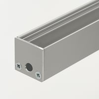 Top Line Eindkap met draaddoorvoer, Zwart, t.b.v. 4629133x