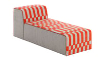 Chaiselongue Gan Rugs Bandas B Orange