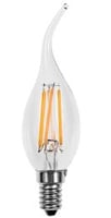 LED Filament tipkaars 5-40W E14 CA35 2700K 470lm dimbaar