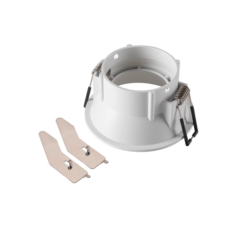 NEW TRIA® 75, plafondinbouwring, verdiept, D: 8.2 H: 4.3 cm, IP20, wit