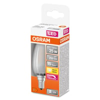 Osram led kaars E14 2.8w/25w mat 827 Dim 250lumen