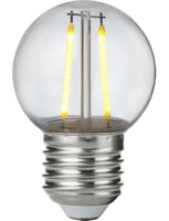 LED E27 Fila Ball G45x68 230V 130Lm 1.5W 827 Polycarbonate C