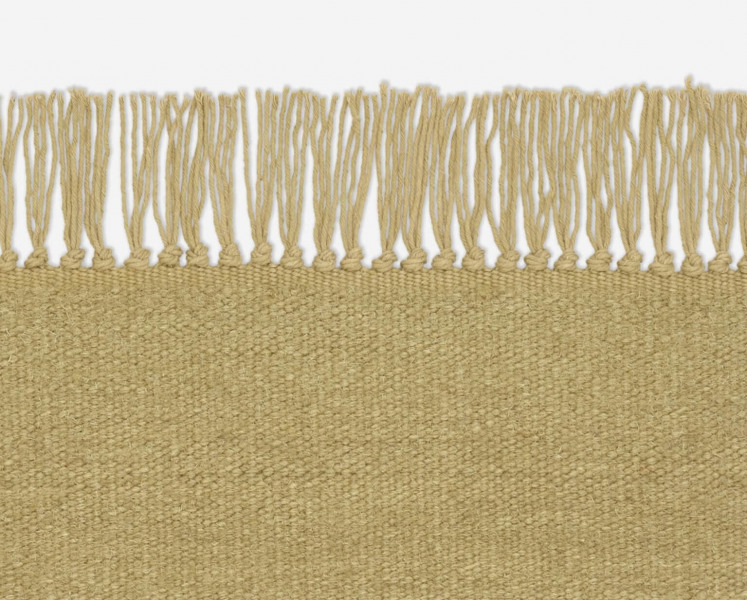 Kvadrat vloerkleed Vintage Plain Beige 0012