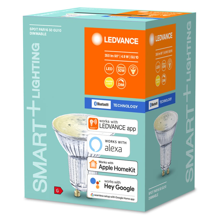 SMART+ Spot GU10 Dimmable 40 45° 5 W/2700K GU10 (CS à 1 PCE)