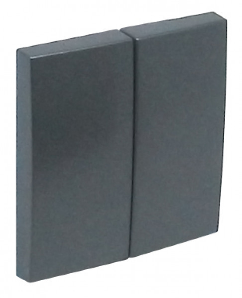 Efapel wip serie/wissel-wissel/dubbele pulsschakelaar d.grijs