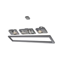 AIXLIGHT BASISFRAME 1 zilvergrijs 110cm