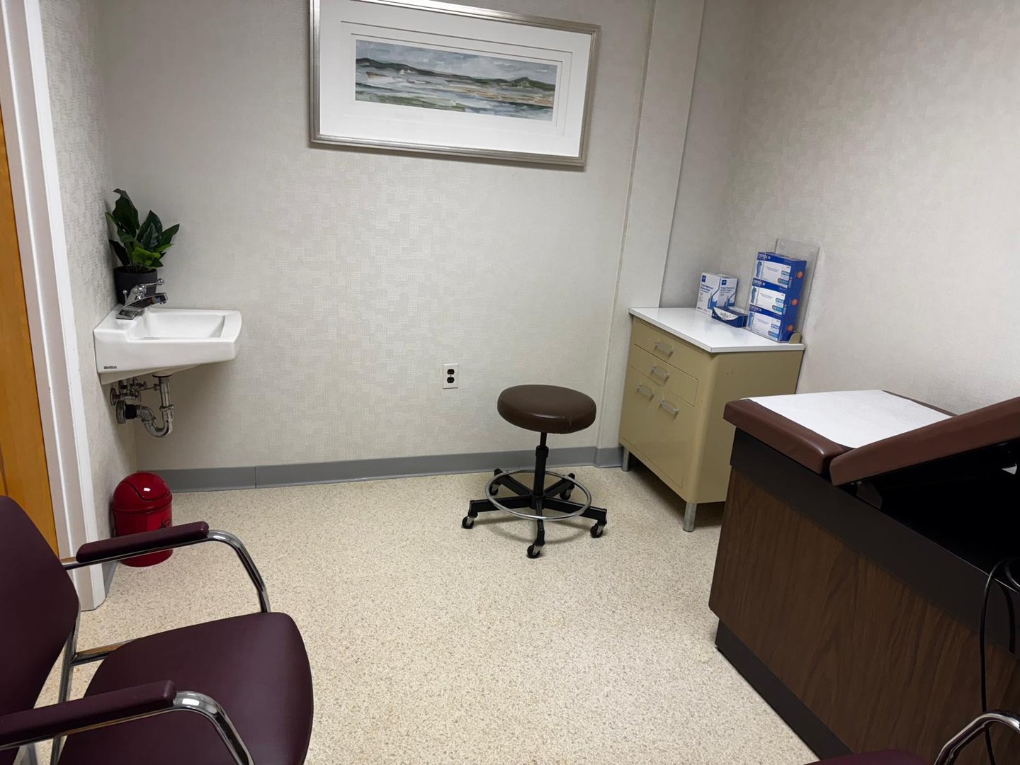 A detail shot showing the modern equipment at CureHome