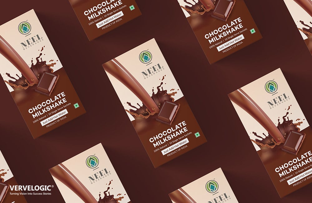 VB Packaging Neel Beverages Chocolate Milkshake
