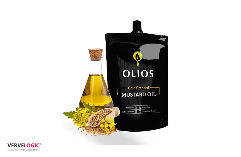 VB Packaging Olios Mustard Oil