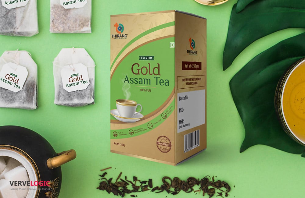 VB Packaging Thirang Gold Assam Tea