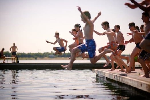 Wassersportcamp in Sachsen