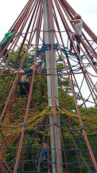 Seilketterpark für Kinder