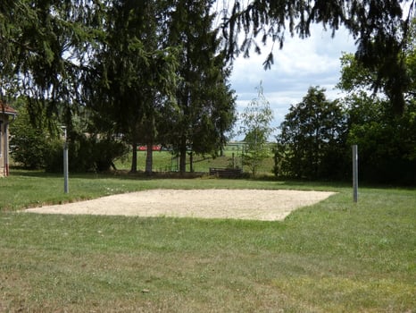 Beachvolleyballfeld im Schullandheim Tonndorf