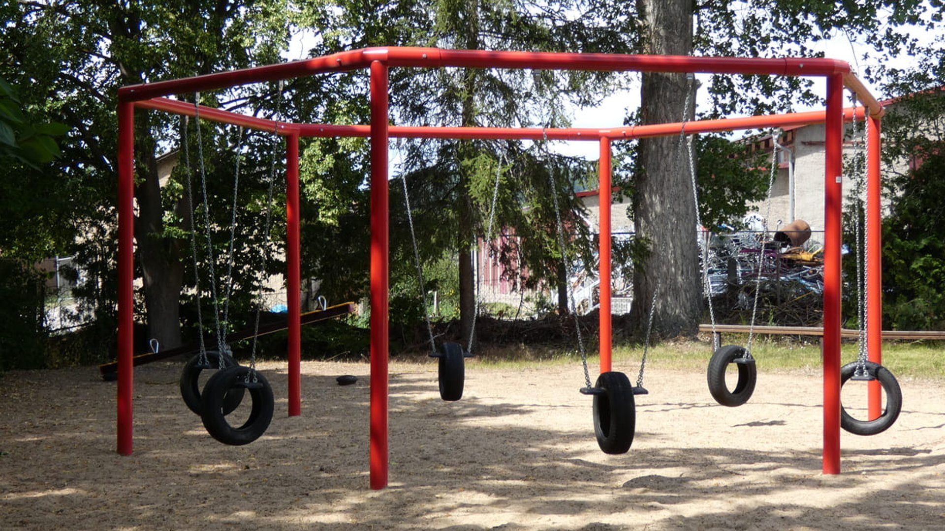 Spielplatz im Wassersportcamp