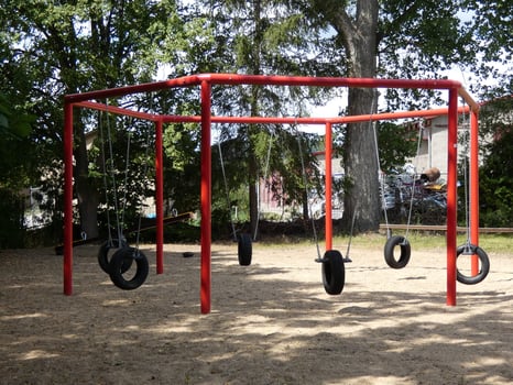 Spielplatz im Wassersportcamp