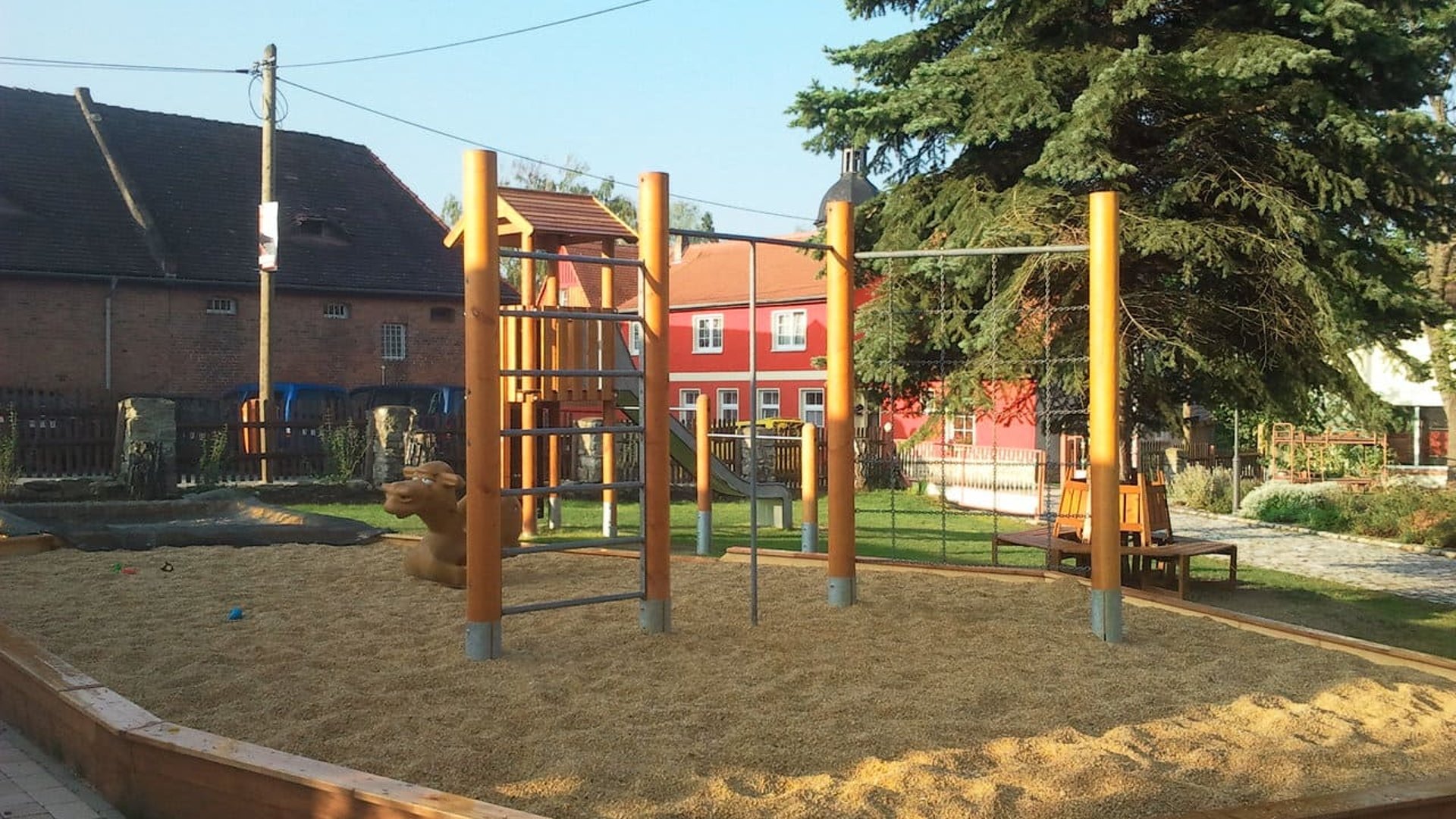 Spielplatz der Jugendherberge