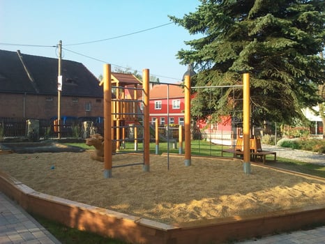 Spielplatz der Jugendherberge