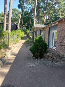 Terasse vor der Unterkunft