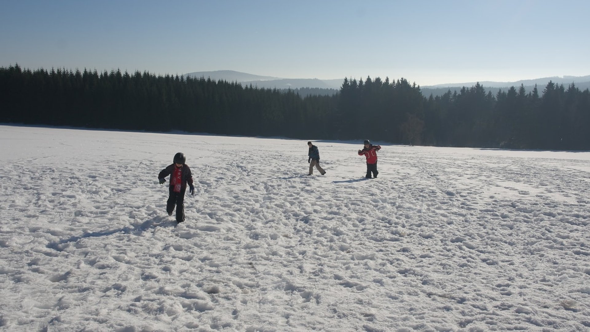 Vor dem Feriencamp