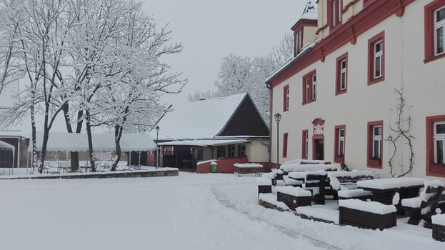 Jugendherberge Bad Sulza im Schnee