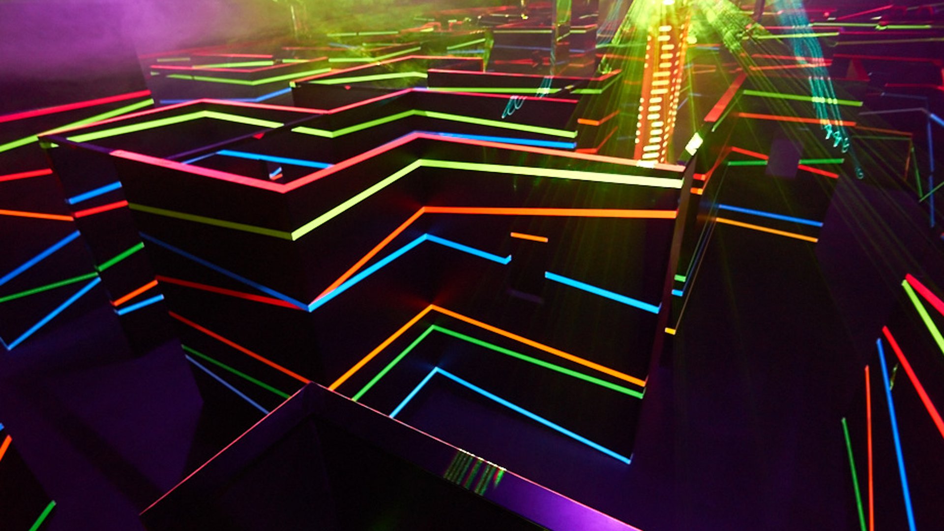 Lasertag Raum