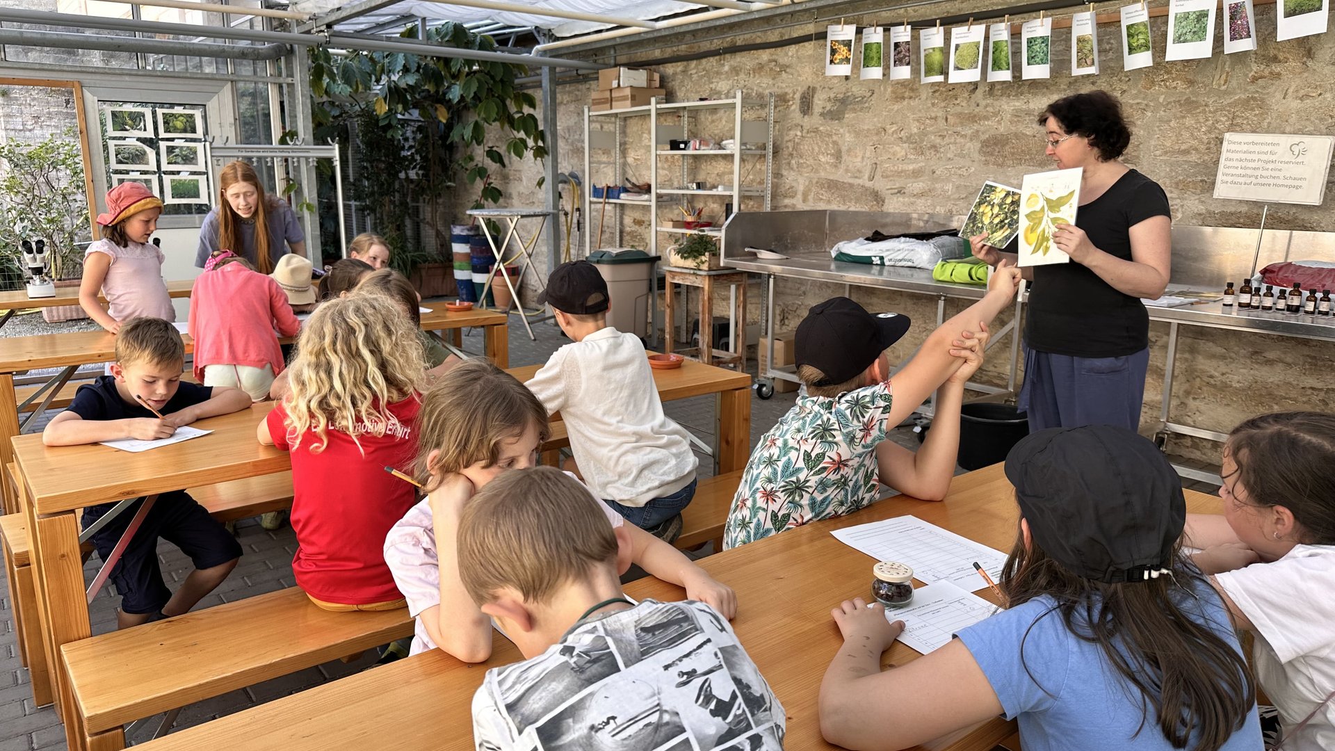 Bei den Workshops im Gartenbaumuseum gibt es viel neues zu entdecken