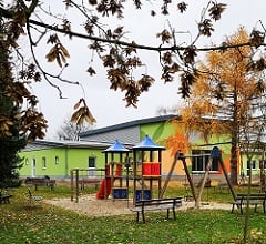 Blick auf das Schülerfreizeitzentrum