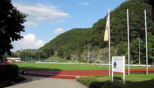 Fußballfeld in Sachsen