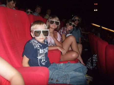 Kindercamp im 3D-Kino