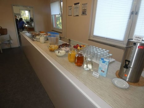 Frühstücksbuffet im Ferienlager Berlin