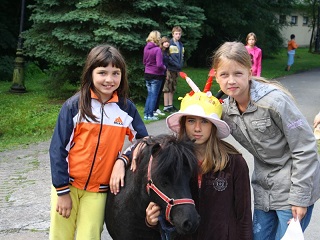 Kinderreiten im Ferienlager