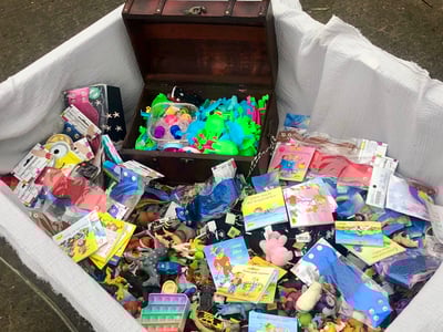 Tombola Gewinne der Laufmützen Usedom