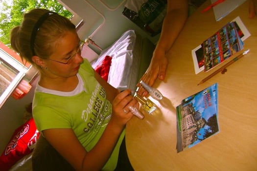 Beschäftigung im Ferienlager