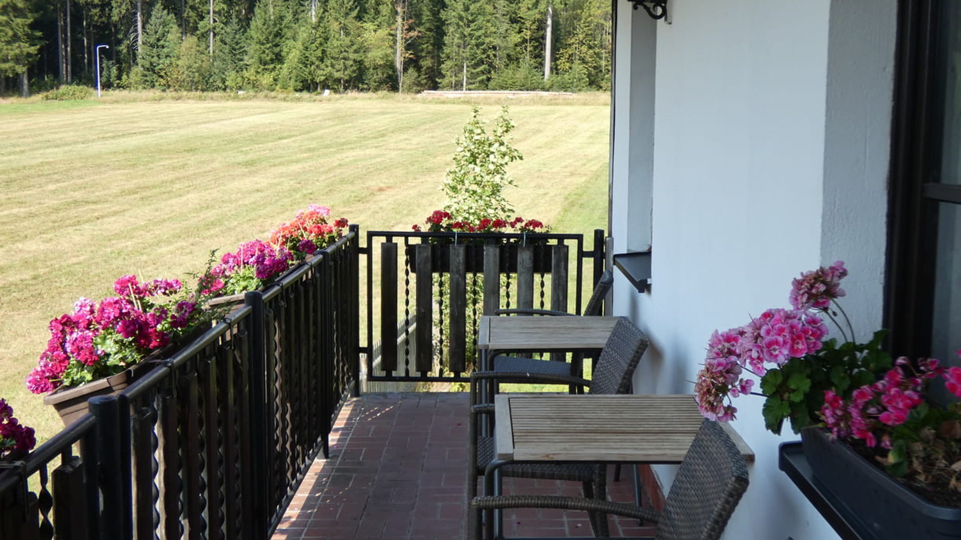 Balkon am Schullandheim