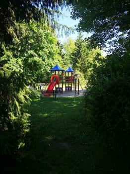 Spielplatz im Feriencamp Ilmenau