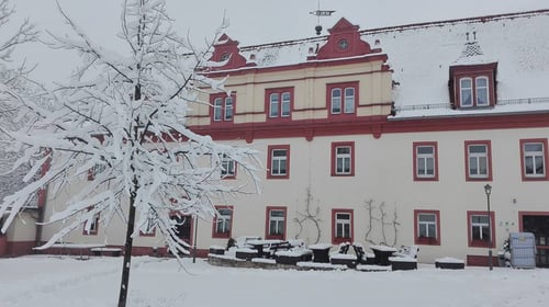 Die Jugendherberge Bad Sulza im Winter