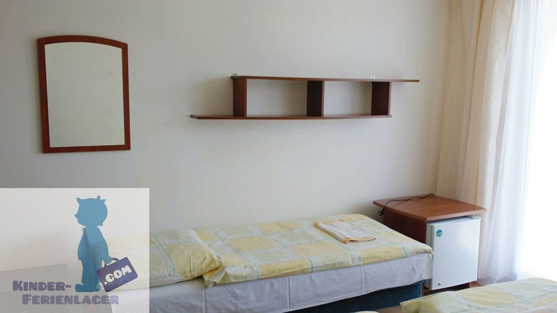 3-Bett-Zimmer im Ferienlager Swinemünde