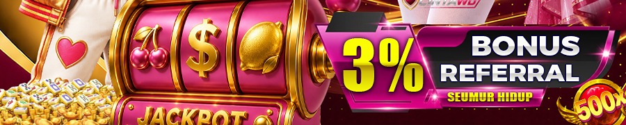 BONUS REFERRAL 3%