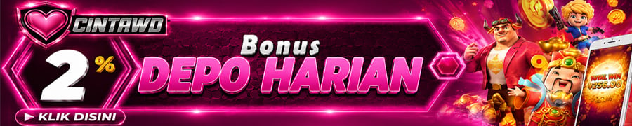 BONUS DEPO HARIAN 2%