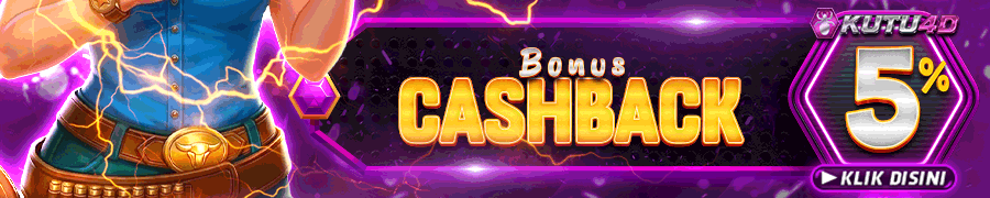 BONUS CASHBACK 5%