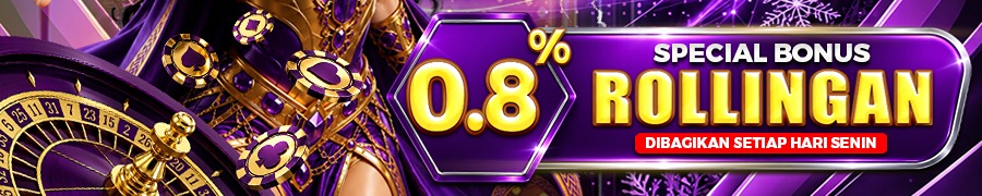 BONUS ROLLINGAN CASINO & SLOT GAME 0.8%