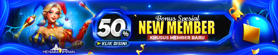 BONUS NEW MEMBER 50%