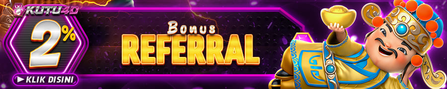 BONUS REFFERAL SEUMUR HIDUP 2%