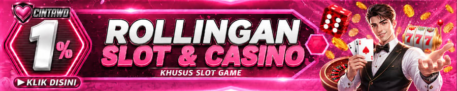 BONUS ROLLINGAN CASINO & SLOT GAME 1%