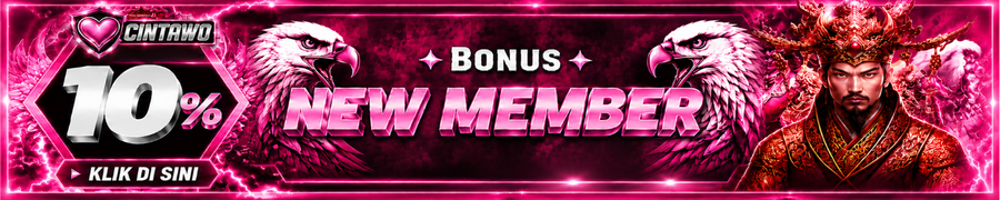 BONUS NEW MEMBER 10% 