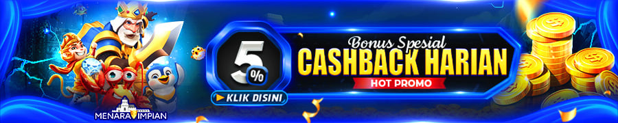 CASHBACK HARIAN 5%