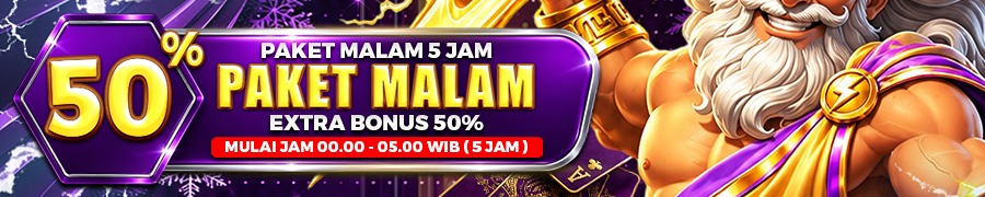 Bonus Paket Malam 50%