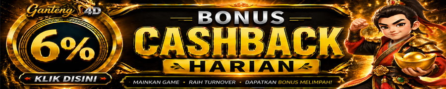 BONUS HARIAN CASHBACK SLOT 6%